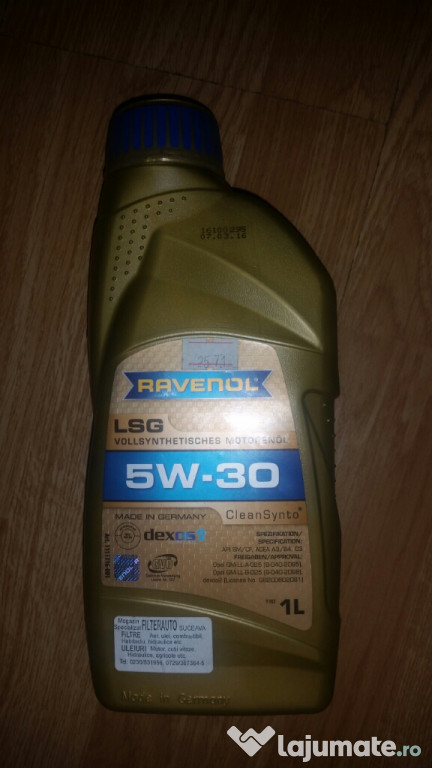 Ravenol longlife lsg 5w-30 aprobare opel