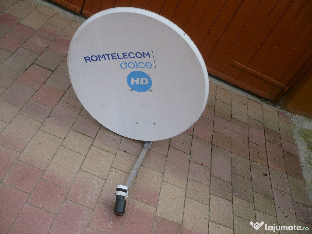 Antena parabolica satelit dolce hd
