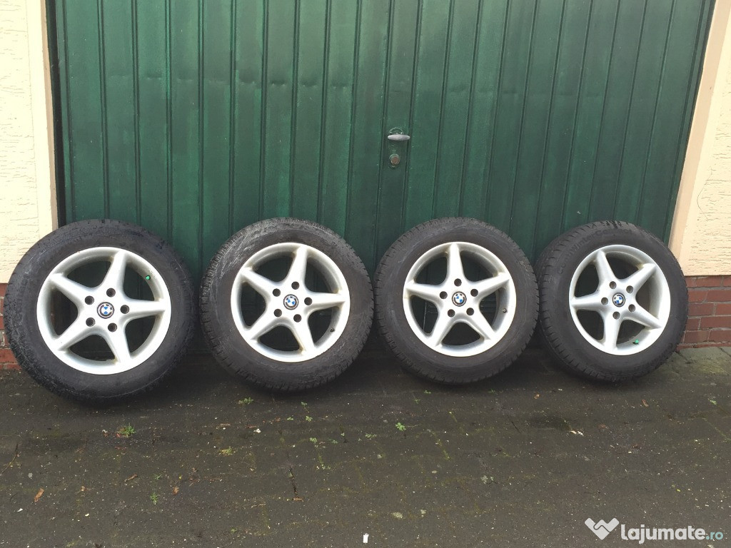 185 65 15 Jante Bmw 5x120 Cauciucuri Iarna profil bun