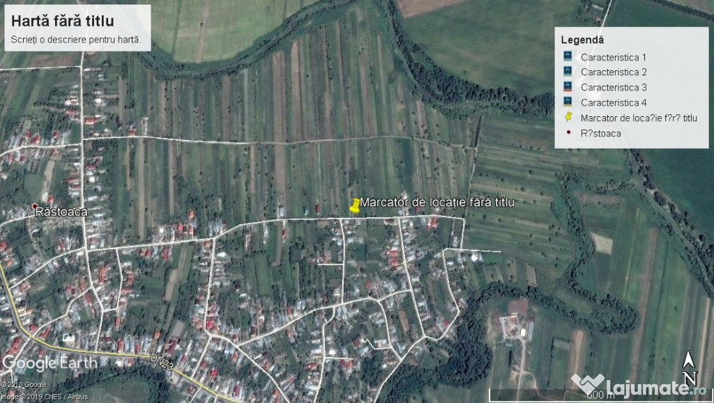 Teren agricol intravilan Rastoaca 1259mp