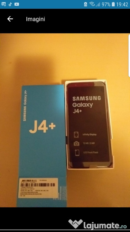 Sigilat Samsung Galaxy J4 Plus Gold