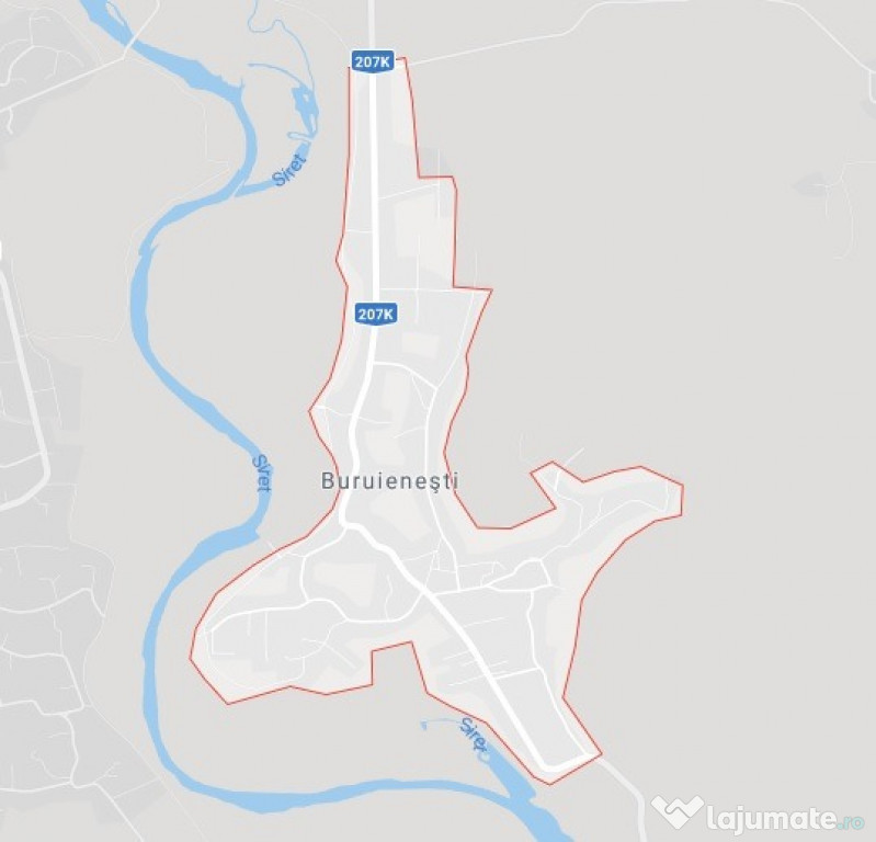 Teren intravilan in Buruienesti, Jud. Neamt 5872 MP