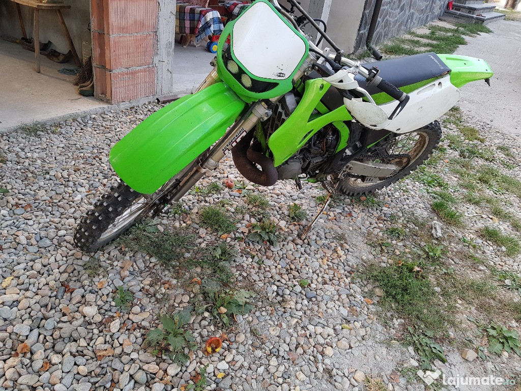 Moto cross Kawasaki
