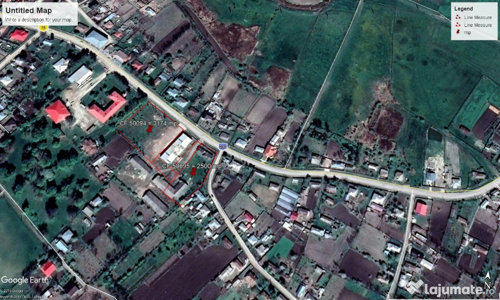 Teren curti-constructii Stiubieni 5674 mp