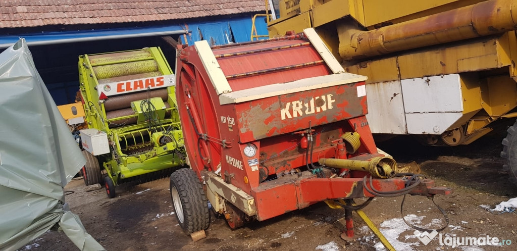 Balotiere Krone, Claas , Massey Ferguson si Welger