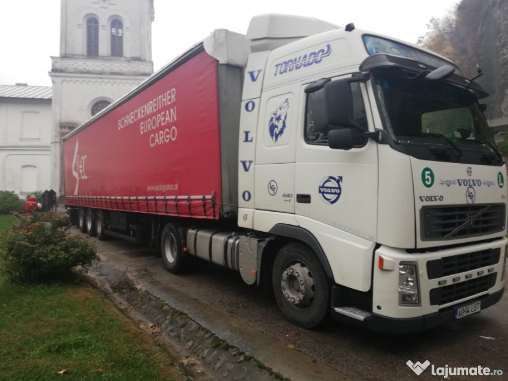 Volvo fh 440 euro 5 și semiremorca fliegl