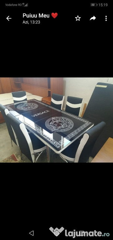 Masa bucatarie +6 scaune