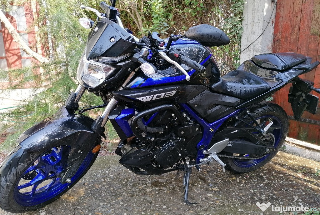 Yamaha MT03 din 2018 - 13821km