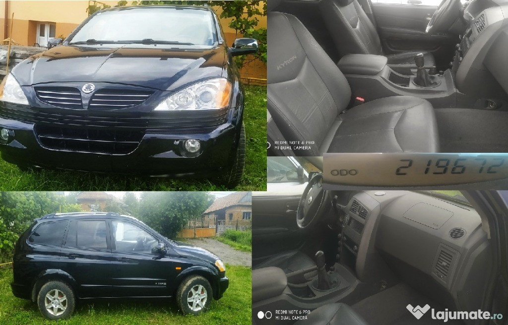 Ssangyong kyron m 200xdi, an fabricaţie 2006, unik proprieta