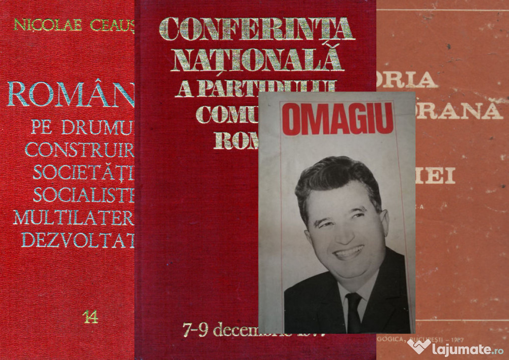 Ceausescu Omagiu 1973. 15 kg. Publicatii Comuniste. Publicat