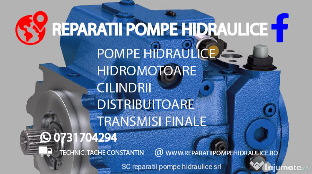 Reparatii pompe hidraulice