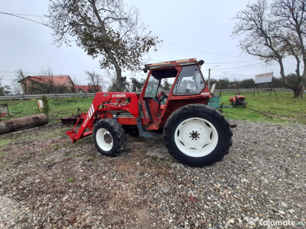 Tractor Fiat 70-90 cu încărcător frontal