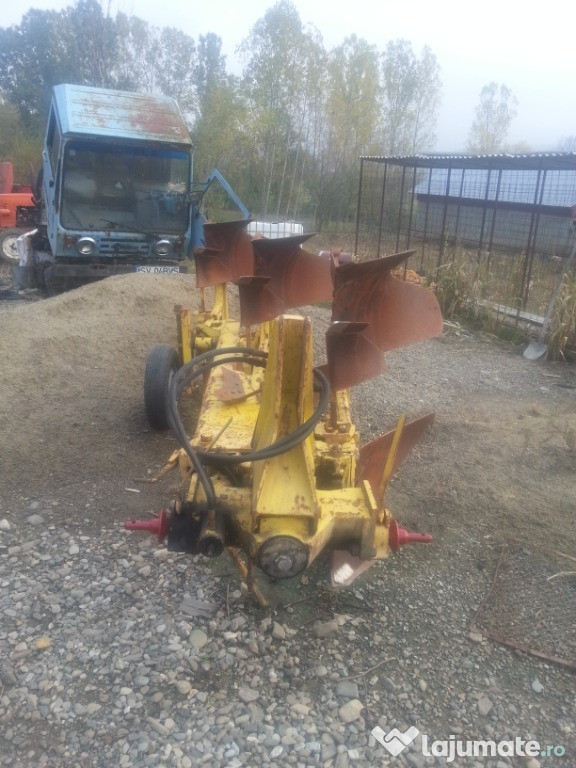 Plug Huard 3 brazde reversibil 2 furtune