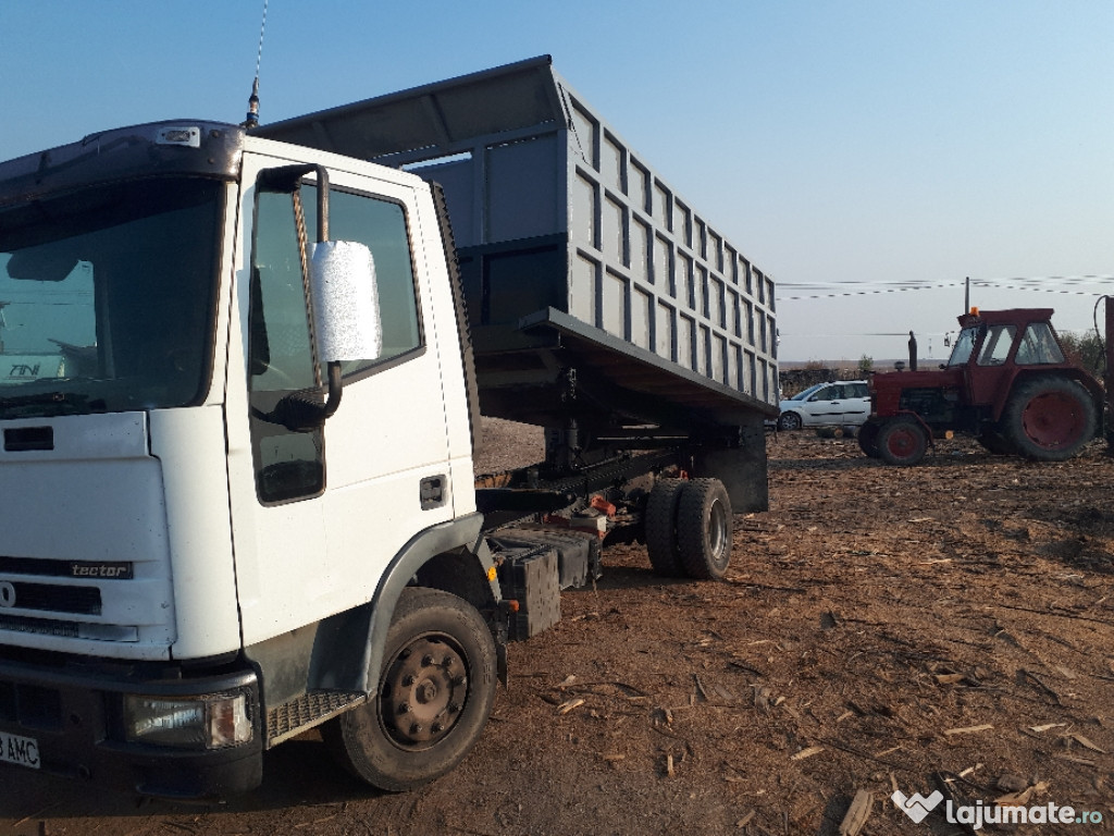 Camion iveco tector 7.5to cu basculare