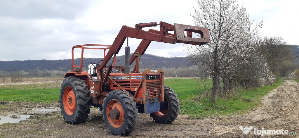 Tractor Same drago 120 cu încărcător