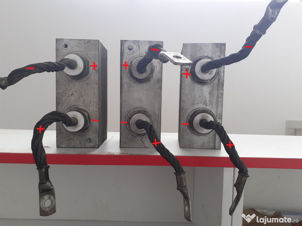 Diode de mare putere cu radiatoare