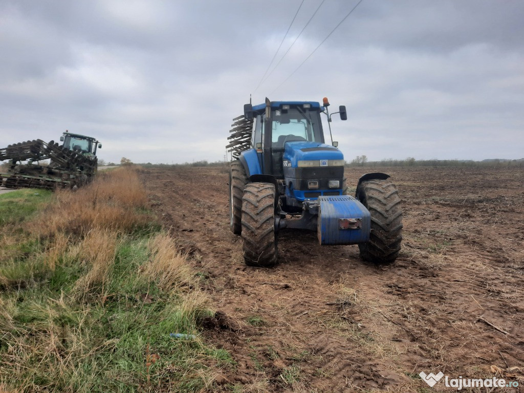 Tractor Ford 8870 și disc Quivogne 4.5m