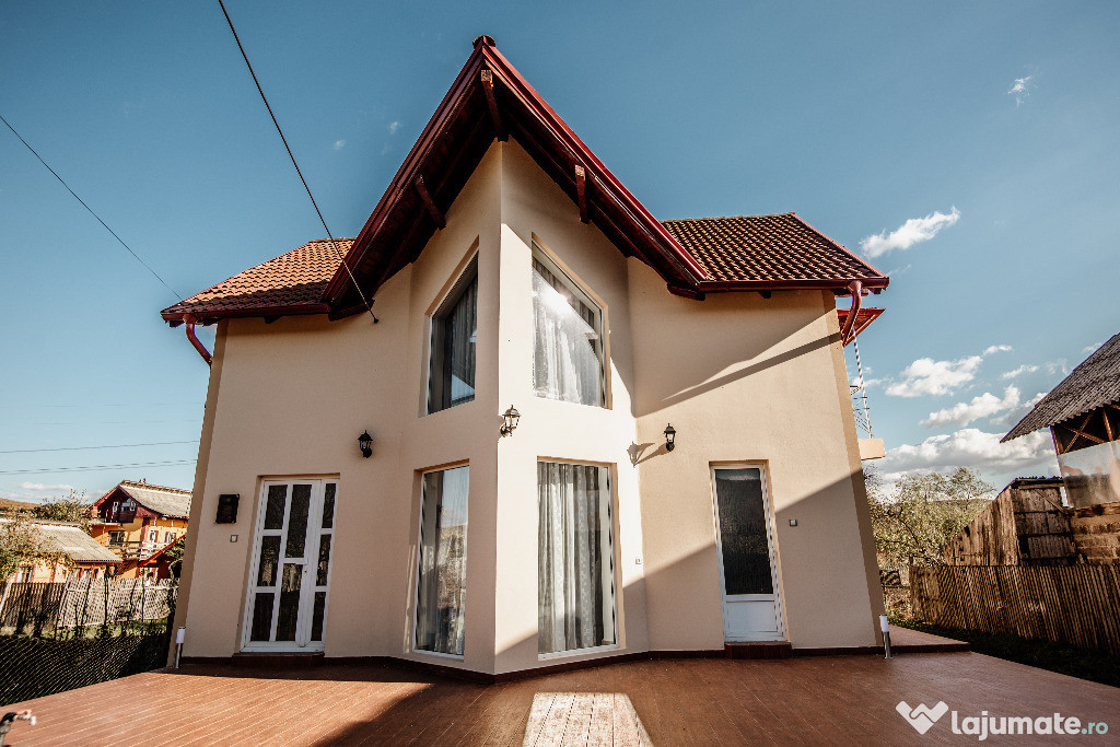 Casa noua + teren 3092 mp Ciofrangeni, Arges
