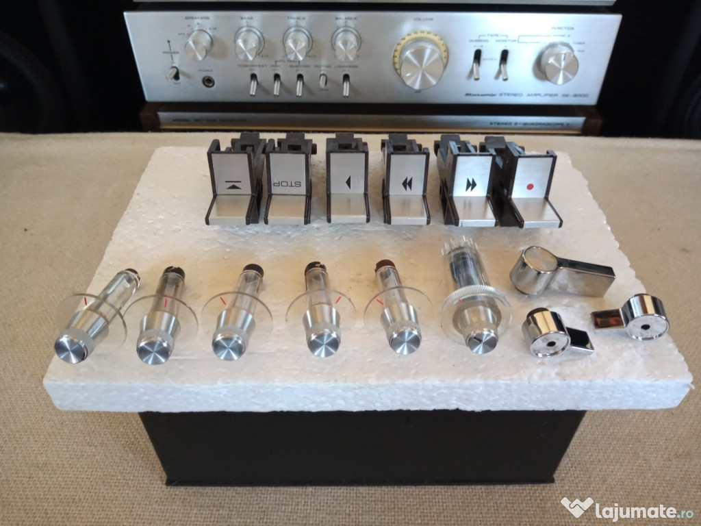 Set complet butoane Magnetofon Philips N - 4407. Impecabile