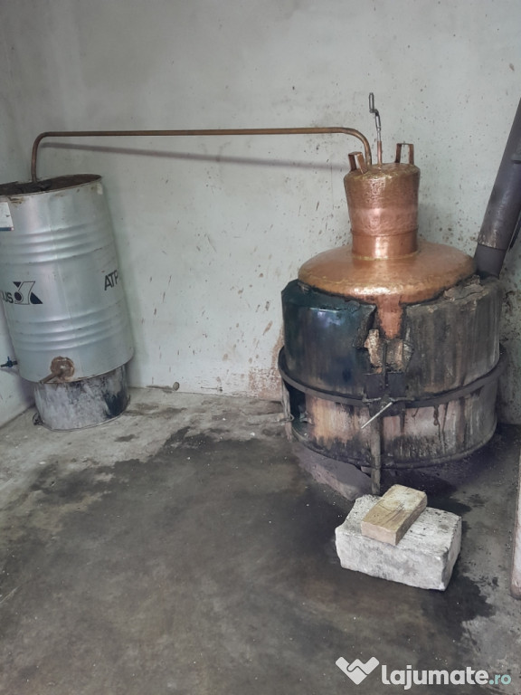 Cazan de țuică de140litri conplet