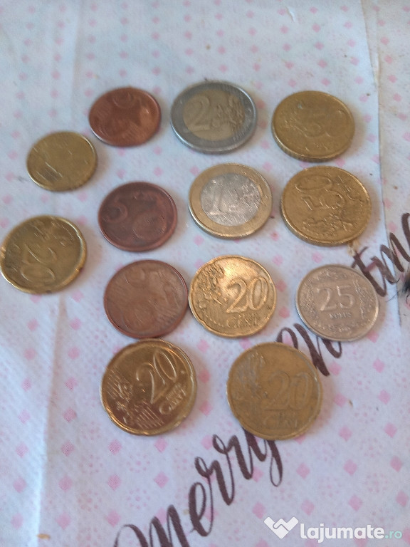 Monede rare în euro