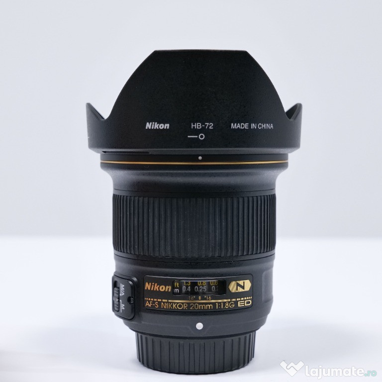 Obiectiv Wide Nikon 20mm fix 1.8