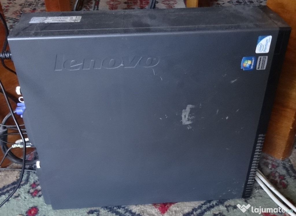 Calculator complet-unitate centrala -Lenovo-Monitor FUJITSU-
