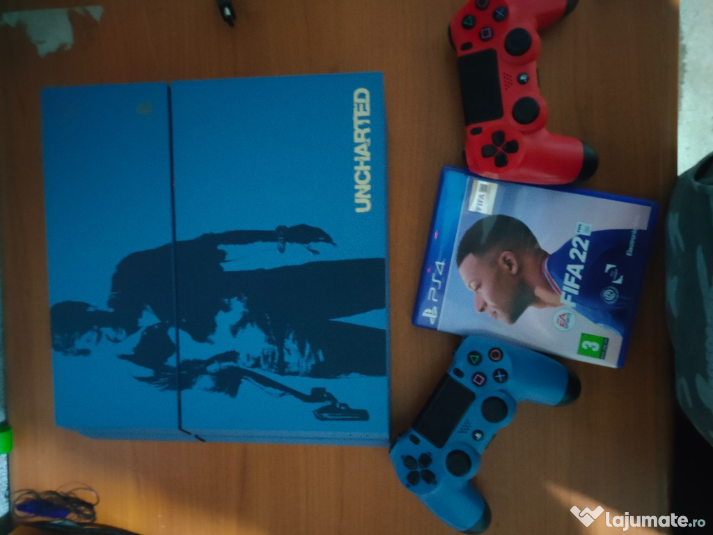 Ps4 1tb UNCHARTED 4 Ediție limitată 1TB +9 jocuri 2 manete