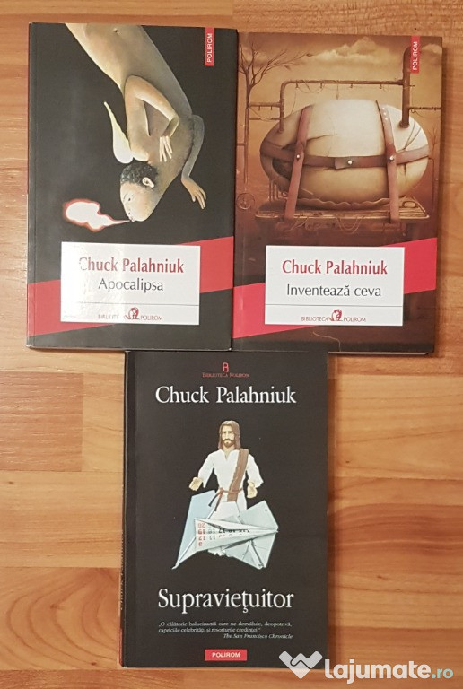 Set 3 carti de Chuck Palahniuk