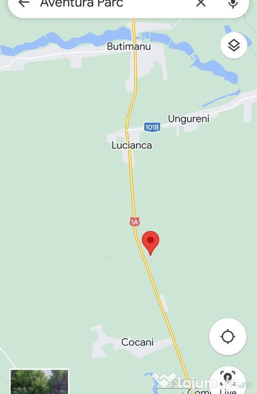 Teren intravilan 10.000 mp - Lucianca - Butimanu