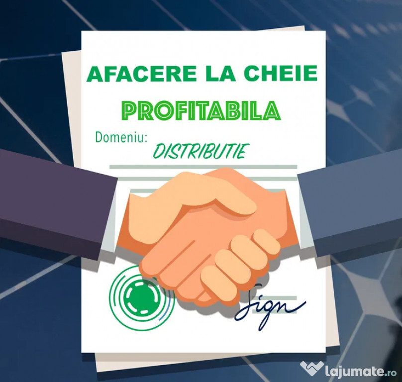 Afacere La Cheie PROFITABILA - Distributie si Magazin