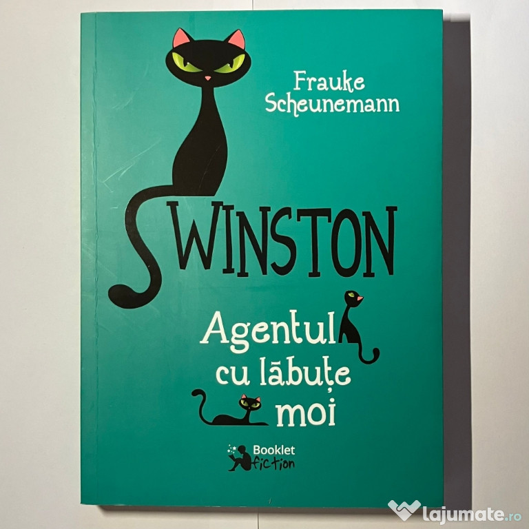 Winston: Agentul cu lăbuțe moi- de Frauke Scheunemann