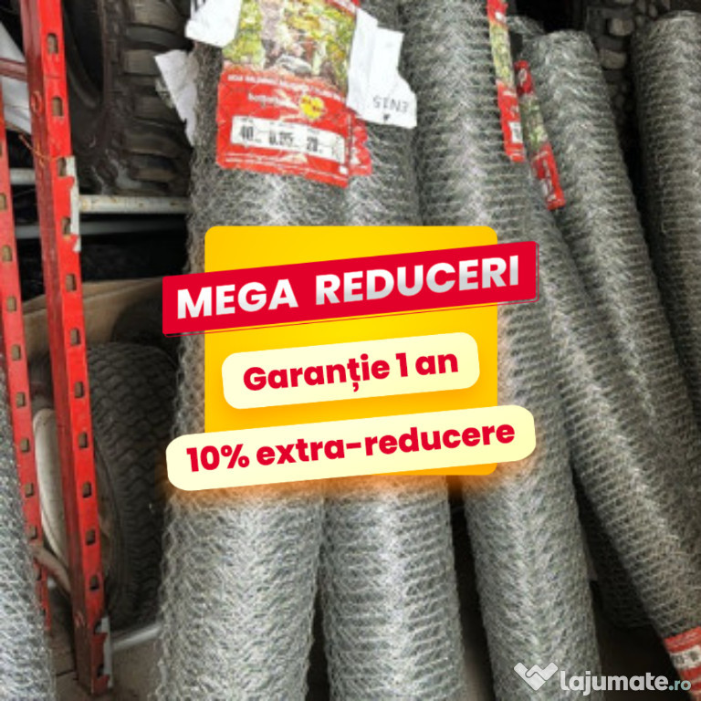 Gard de plasă galvanizată. OFERTA