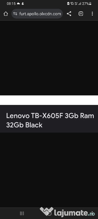 Tabletă Lenovo utilizata