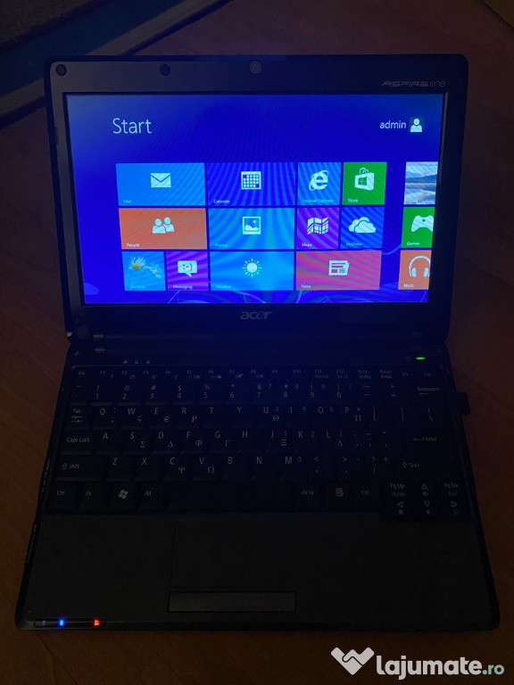 Acer Aspire One cu SSD Windows 8