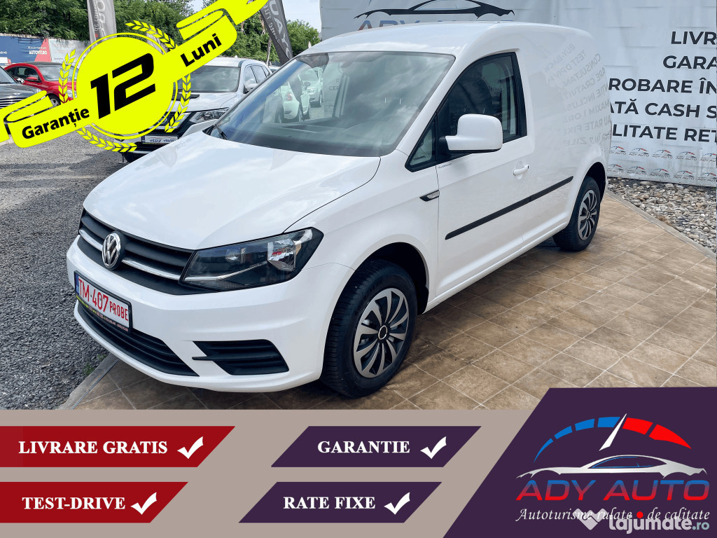 VW CADDY 2,O TDI , AN 2016 . RATE FIXE , BUY BACK , TEST DRIVE