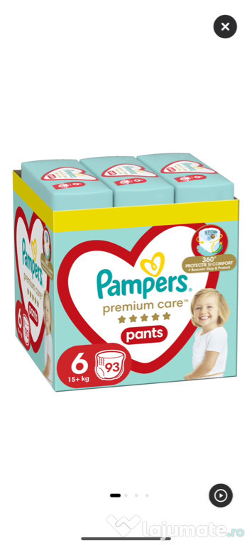 Pampers premium care nr6