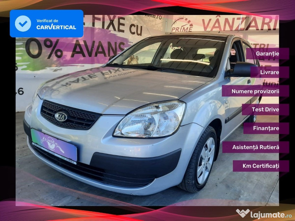 Kia Rio Motion/Set suplimentar anvelope iarna cu jante de tabla/Clima