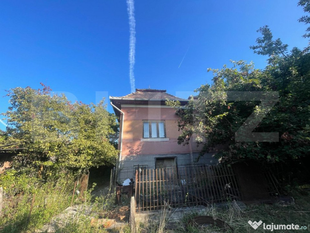 Casa de vanzare, 70 mp , teren de 3000 mp , Cacova Ierii