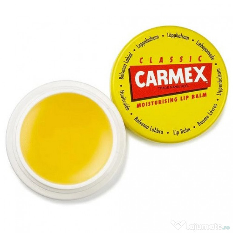 Balsam de buze, hidratant si reparator, Carmex, Classic, 7.5 g