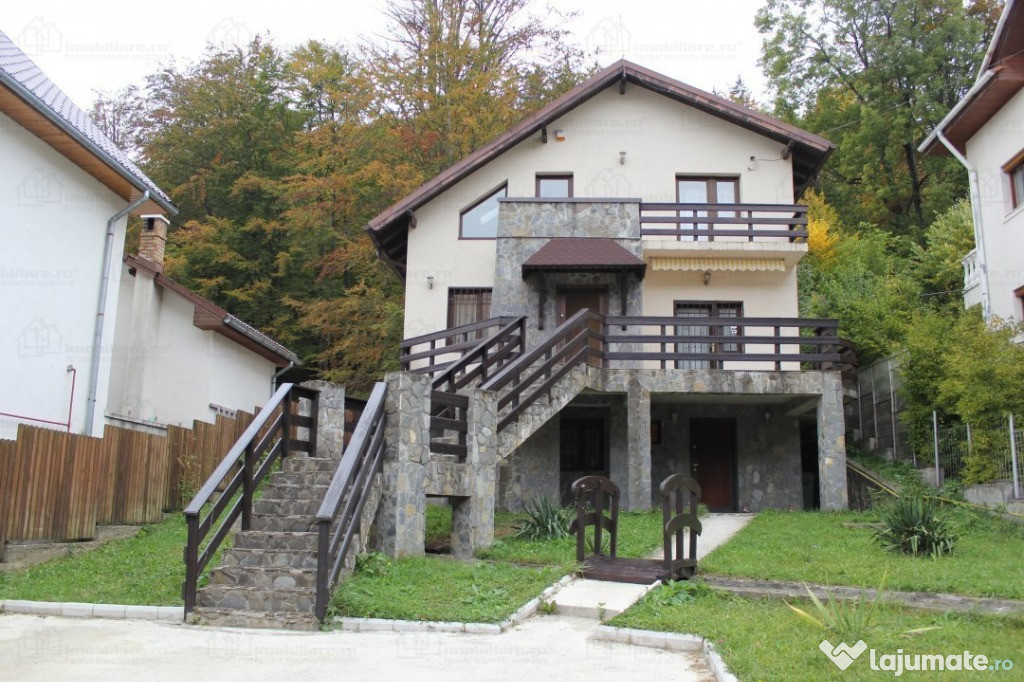 Vila superba cu arhitectura deosebita in Sinaia, zona Hotel Mara