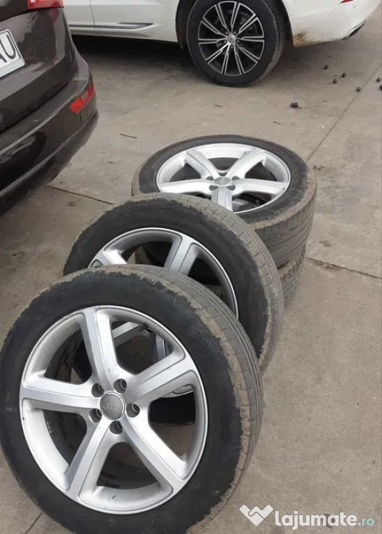 Jante originale Audi R19 cu anvelope vară Goodyear 235/55 R19 101W