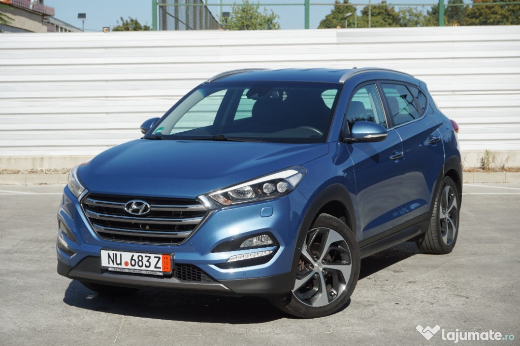 Hyundai Tucson 4x4 Automat Piele*LED*Navi 185cp 2.0Crdi