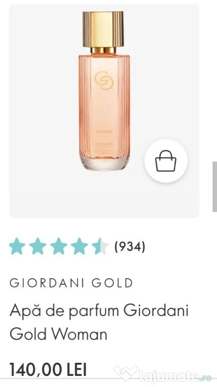 Parfum Giordano Gold