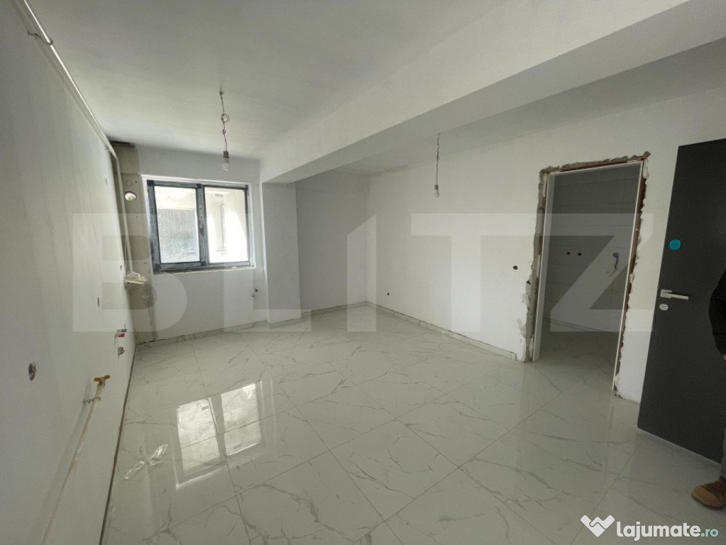 Apartament de 2 camere, 47 mp, Bloc Nou