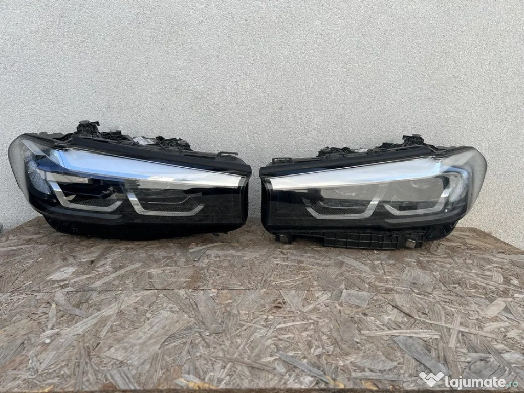 Far stanga BMW Seria 5 G30 G31 LCI Facelift LED Original cod 5A388C3