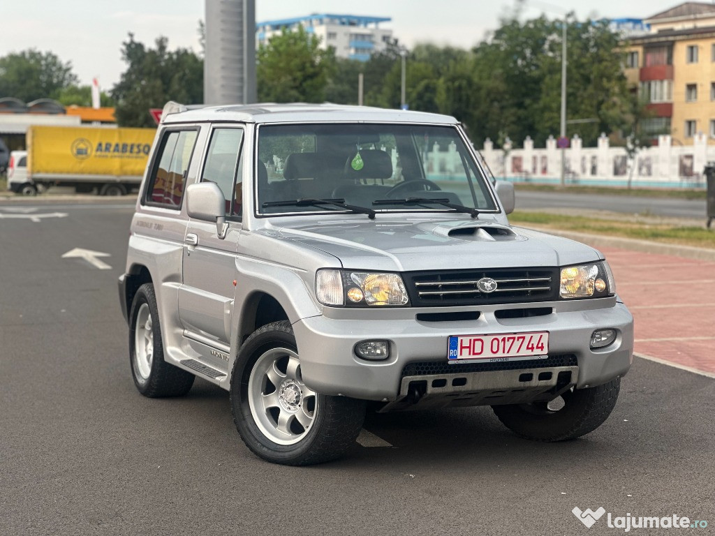 Hyundai Galloper Innovation*2.5 D*4x4 mic mare*af.2000*clima*AC*piele