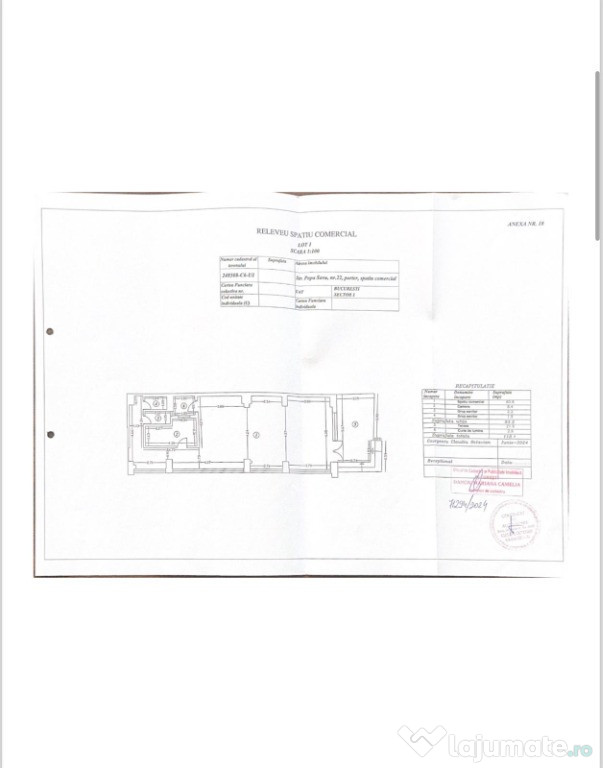 Spatiu Comercial Bulevardul Aviatorilor 120 mp + 100 mp curte