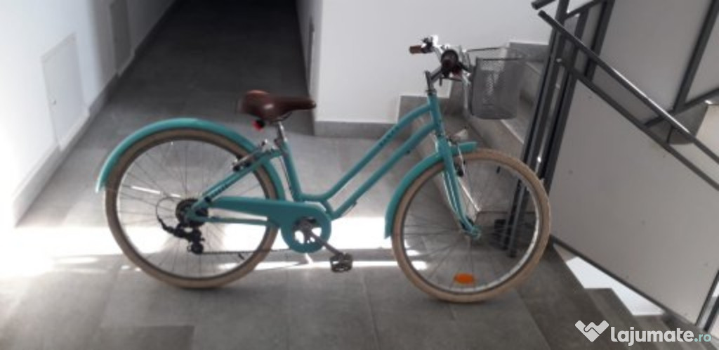 Vând bicicleta turcoaz Elops 500