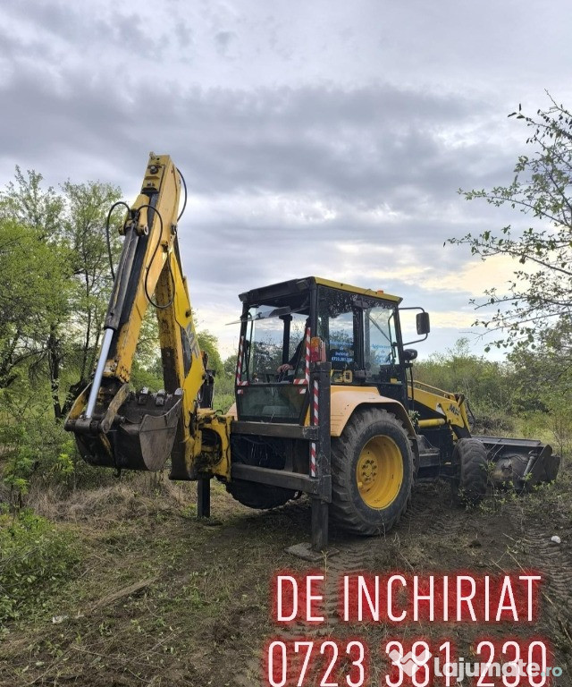 Buldo si Miniexcavator de inchiriat.